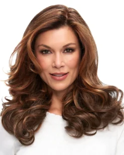 EasiPart French 18 Inch | Monofilament Remy Human Hair Toppers By Jon Renau Wiglets