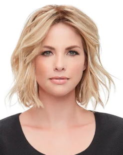 EasiPart French XL 12 Inch (Exclusive) | Monofilament Remy Human Hair Toppers By Jon Renau Wiglets