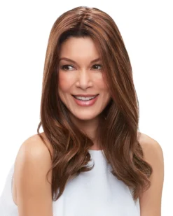 Wiglets EasiPart French XL 18 Inch (Exclusive) | Monofilament Remy Human Hair Toppers By Jon Renau