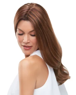 Wiglets EasiPart French XL 18 Inch (Exclusive) | Monofilament Remy Human Hair Toppers By Jon Renau