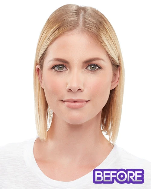 Top Form French 12 Inch (Exclusive) | Monofilament Remy Human Hair Toppers By Jon Renau Wiglets 6 Top Form French 12 Inch (Exclusive) | Monofilament Remy Human Hair Toppers By Jon Renau Wiglets