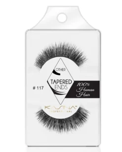 Tapered Ends Eyelashes #117 By Kasina Professional