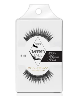 Tapered Ends Eyelashes #15 By Kasina Professional