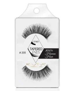 Tapered Ends Eyelashes #205 By Kasina Professional