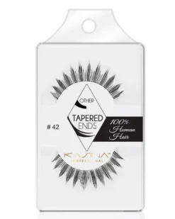 Tapered Ends Eyelashes #42 By Kasina Professional