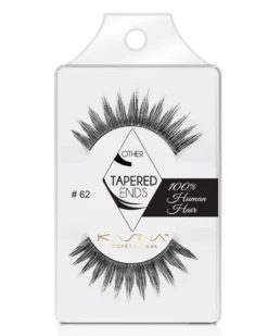 Tapered Ends Eyelashes #62 By Kasina Professional