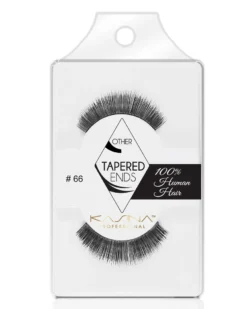 Tapered Ends Eyelashes #66 By Kasina Professional