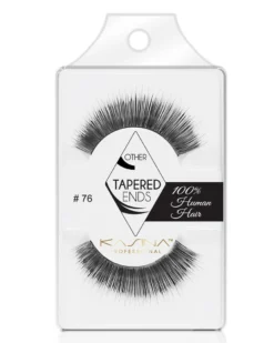 Tapered Ends Eyelashes #76 By Kasina Professional
