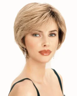 Wigs For Cancer Patients PLF003HM | Lace Front & Monofilament Human Hair Wig By Louis Ferre