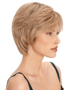 Wigs For Cancer Patients PLF003HM | Lace Front & Monofilament Human Hair Wig By Louis Ferre