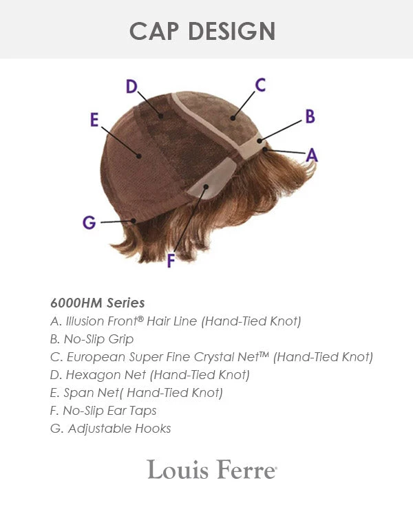 Harmony | Monofilament Synthetic Hair Wig By Louis Ferre Wigs For Women 6 Harmony | Monofilament Synthetic Hair Wig By Louis Ferre Wigs For Women