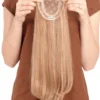 Toppiece 3003 | Monofilament Human Hair Wiglets By Louis Ferre