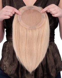 Toppiece 4001 | Monofilament Human Hair Wiglets By Louis Ferre