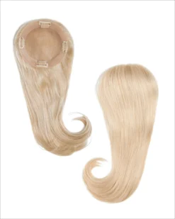 Toppiece 4002 | Monofilament Human Hair Wiglets By Louis Ferre