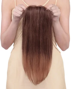 Toppiece 4002 | Monofilament Human Hair Wiglets By Louis Ferre