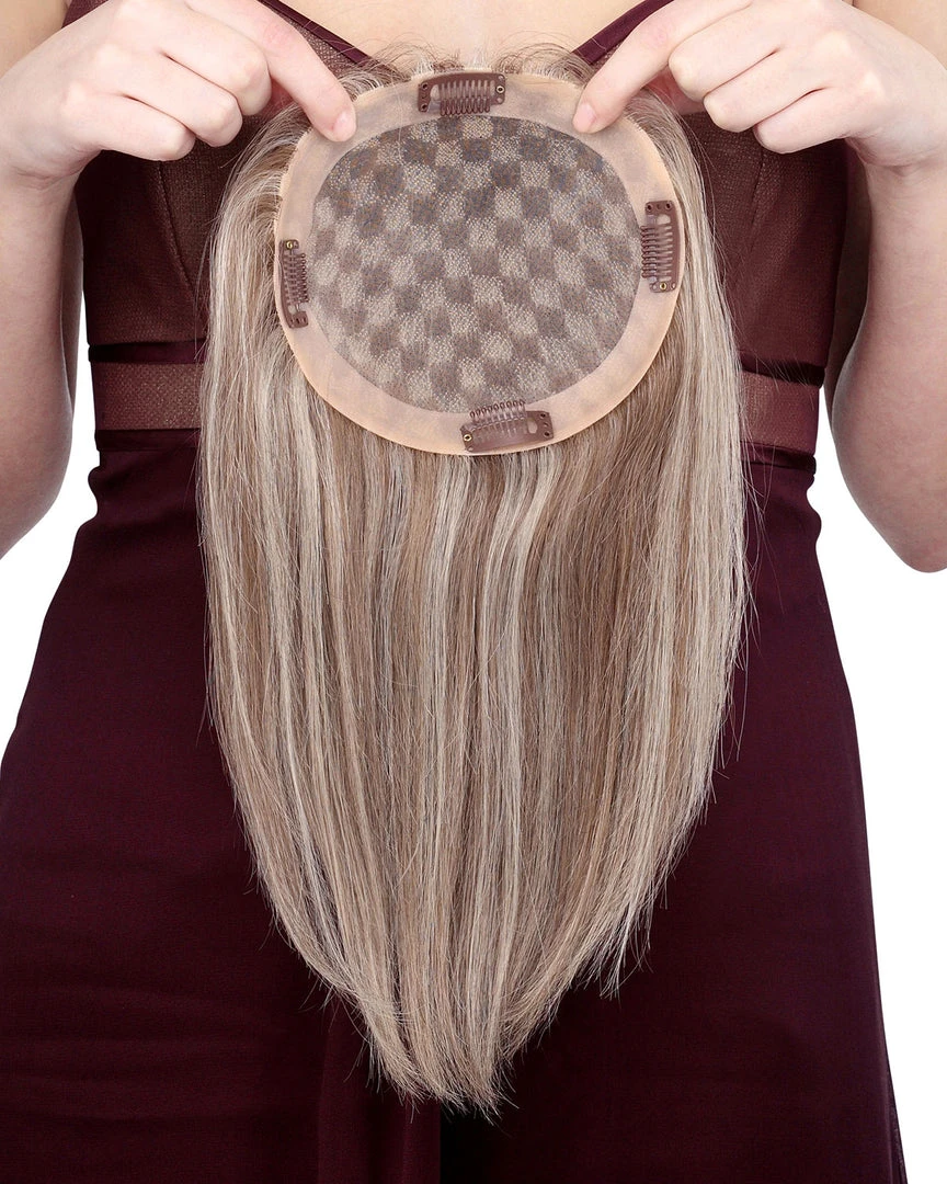 Clearance Items Toppiece 4003 | Monofilament Human Hair Wiglets By Louis Ferre 3 Clearance Items Toppiece 4003 | Monofilament Human Hair Wiglets By Louis Ferre