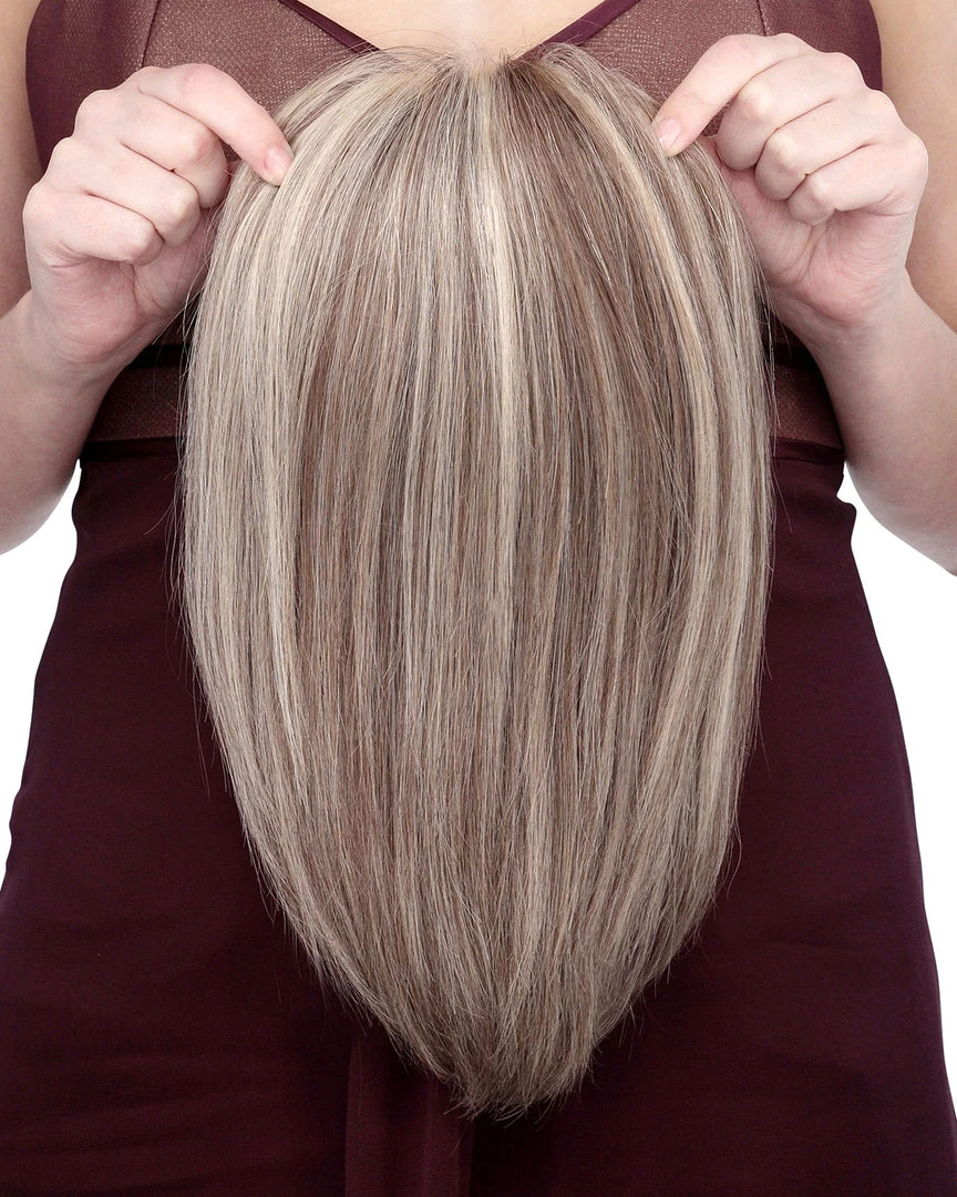 Clearance Items Toppiece 4003 | Monofilament Human Hair Wiglets By Louis Ferre 6 Clearance Items Toppiece 4003 | Monofilament Human Hair Wiglets By Louis Ferre