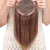 Toppiece 4004 | Monofilament Human Hair Wiglets By Louis Ferre