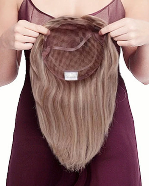 Toppiece 5001 | Half Monofilament Human Hair Wig By Louis Ferre Half Wigs 3 Toppiece 5001 | Half Monofilament Human Hair Wig By Louis Ferre Half Wigs