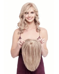 Toppiece 5001 | Half Monofilament Human Hair Wig By Louis Ferre Half Wigs 12 Toppiece 5001 | Half Monofilament Human Hair Wig By Louis Ferre Half Wigs