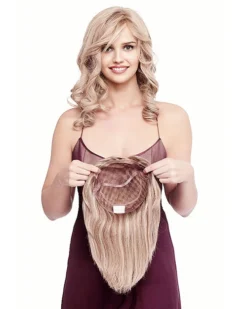 Toppiece 5001 | Half Monofilament Human Hair Wig By Louis Ferre Half Wigs 11 Toppiece 5001 | Half Monofilament Human Hair Wig By Louis Ferre Half Wigs