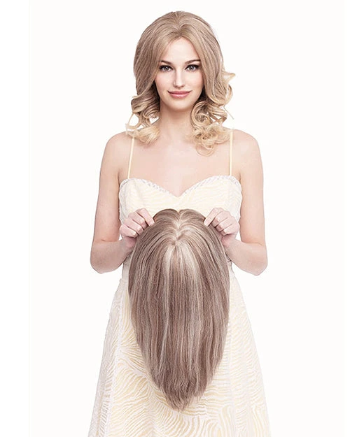 Toppiece 5002 | 3/4 Monofilament Human Hair Wig By Louis Ferre Headband, 3/4 Wigs 6 Toppiece 5002 | 3/4 Monofilament Human Hair Wig By Louis Ferre Headband, 3/4 Wigs