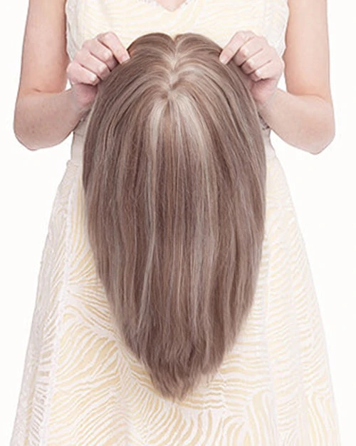 Toppiece 5002 | 3/4 Monofilament Human Hair Wig By Louis Ferre Headband, 3/4 Wigs 4 Toppiece 5002 | 3/4 Monofilament Human Hair Wig By Louis Ferre Headband, 3/4 Wigs