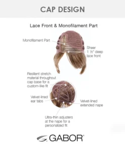 Everyday Elegant | Lace Front & Monofilament Part Synthetic Wig By Gabor 13 Everyday Elegant | Lace Front & Monofilament Part Synthetic Wig By Gabor