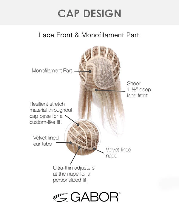 Wigs For Women Opulence | Lace Front & Monofilament Part Synthetic Wig By Gabor 15 Wigs For Women Opulence | Lace Front & Monofilament Part Synthetic Wig By Gabor