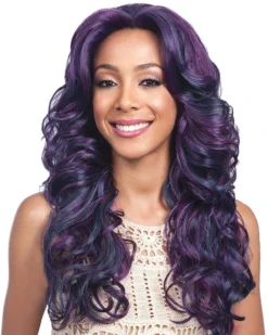 Wigs For Black Women Black Pearl | Lace Front Synthetic Wig By Bobbi Boss