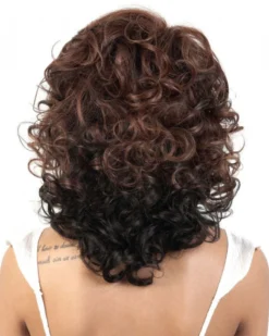 Wigs For Black Women Tiara | Synthetic Wig By Motown Tress 9 Wigs For Black Women Tiara | Synthetic Wig By Motown Tress