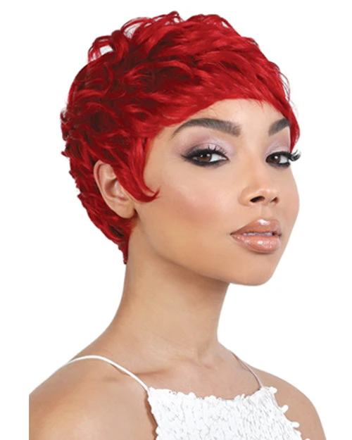 Wigs For Black Women Vogue | Synthetic Wig By Motown Tress 4 Wigs For Black Women Vogue | Synthetic Wig By Motown Tress