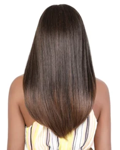 KLP Ebony | Lace Part Synthetic Hair Wig By Motown Tress