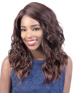 Wigs For Black Women SL Krita | Lace Front Synthetic Wig By Motown Tress