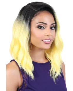 LDP-Curve3 | Lace Front & Lace Part Synthetic Wig By Motown Tress