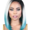 Wigs For Black Women LDP-Curve2 | Lace Front & Lace Part Synthetic Wig By Motown Tress 1 Wigs For Black Women LDP-Curve2 | Lace Front & Lace Part Synthetic Wig By Motown Tress