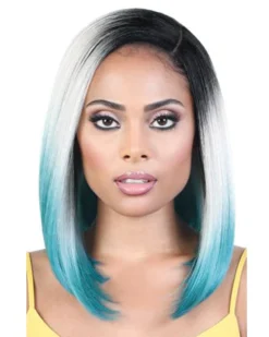 Wigs For Black Women LDP-Curve2 | Lace Front & Lace Part Synthetic Wig By Motown Tress