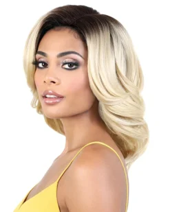 LDP-Carly | Lace Front & Lace Part Synthetic Wig By Motown Tress