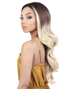 LDP-Spin72 | Lace Front & Lace Part Synthetic Wig By Motown Tress Wigs For Black Women