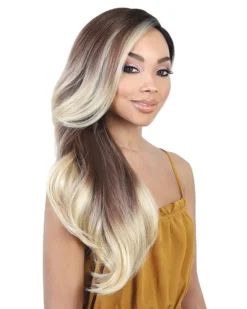 LDP-Spin72 | Lace Front & Lace Part Synthetic Wig By Motown Tress Wigs For Black Women