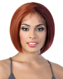 LZ Lisa11 | Lace Front Synthetic Wig By Motown Tress Wigs For Black Women