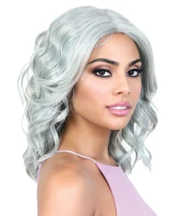 Wigs For Black Women LDP-Yana | Lace Front & Lace Part Synthetic Wig By Motown Tress