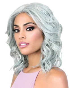 Wigs For Black Women LDP-Yana | Lace Front & Lace Part Synthetic Wig By Motown Tress
