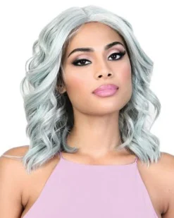 Wigs For Black Women LDP-Yana | Lace Front & Lace Part Synthetic Wig By Motown Tress