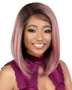 LDP-Angel | Lace Front & Lace Part Synthetic Wig By Motown Tress Wigs For Black Women