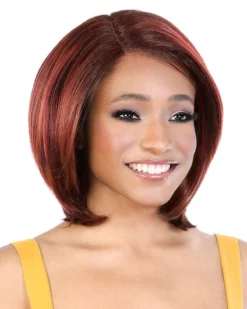 Wigs For Black Women LDP-Lotus | Lace Front & Lace Part Synthetic Wig By Motown Tress