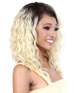 LDP-Trisha | Lace Front & Lace Part Synthetic Wig By Motown Tress