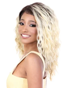 LDP-Trisha | Lace Front & Lace Part Synthetic Wig By Motown Tress