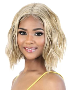 Wigs For Black Women LDP-Austin | Lace Front & Lace Part Synthetic Wig By Motown Tress