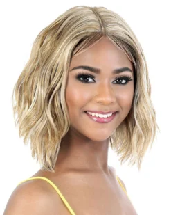 Wigs For Black Women LDP-Austin | Lace Front & Lace Part Synthetic Wig By Motown Tress